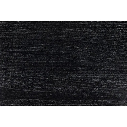 Noir Brosche Dining Table, Hand Rubbed Black