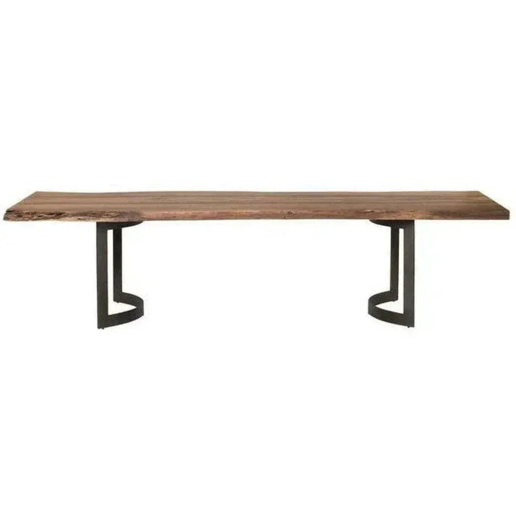 Moe's Home Brown Reclaimed Wood Dining Table Seats 8