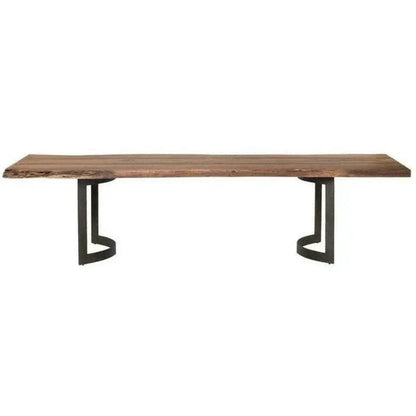 Moe's Home Brown Reclaimed Wood Dining Table Seats 8