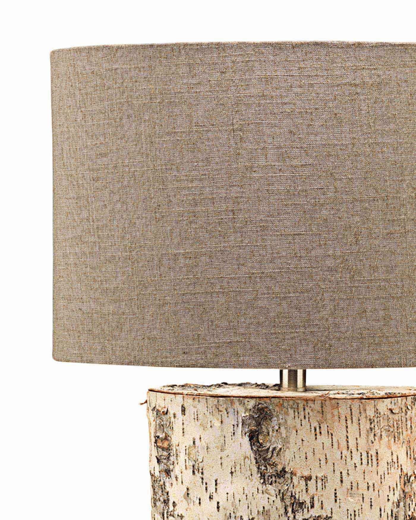 Brown Resin Birch Veneer Tree Forrester Table Lamp Table Lamps Sideboards and Things By Jamie Young