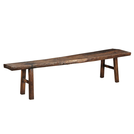 Brown Simple Antique Bench-Bedroom Benches-Furniture Classics-Sideboards and Things