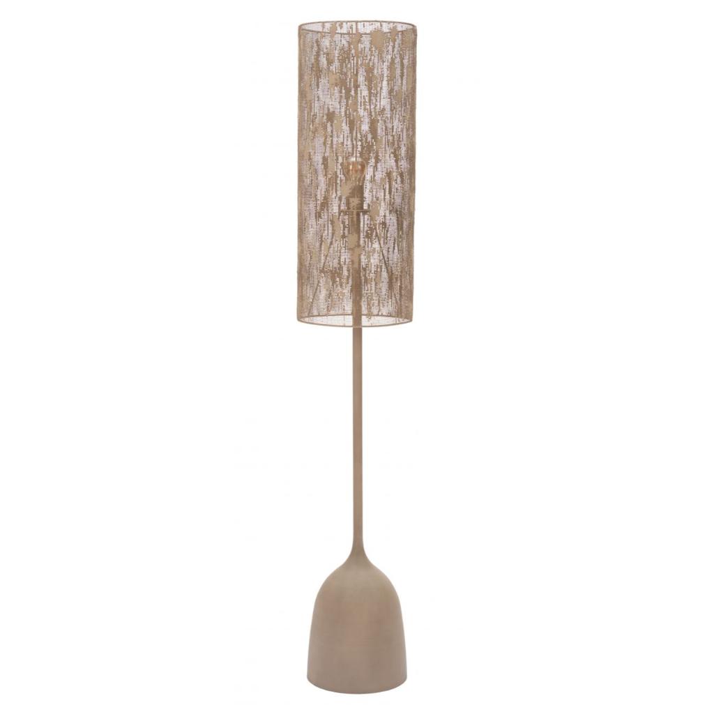 Zuo Modern Buff Steel Brown Floor Lamp