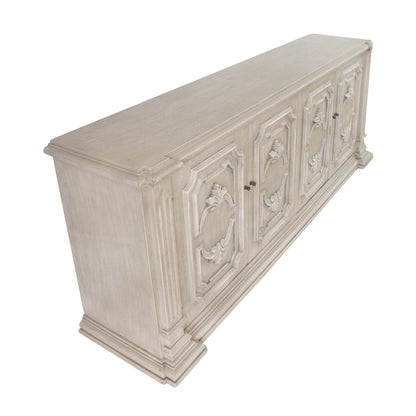 Buffet Bastille Extra Large Wood Credenza-Sideboards-Peninsula Home-LOOMLAN