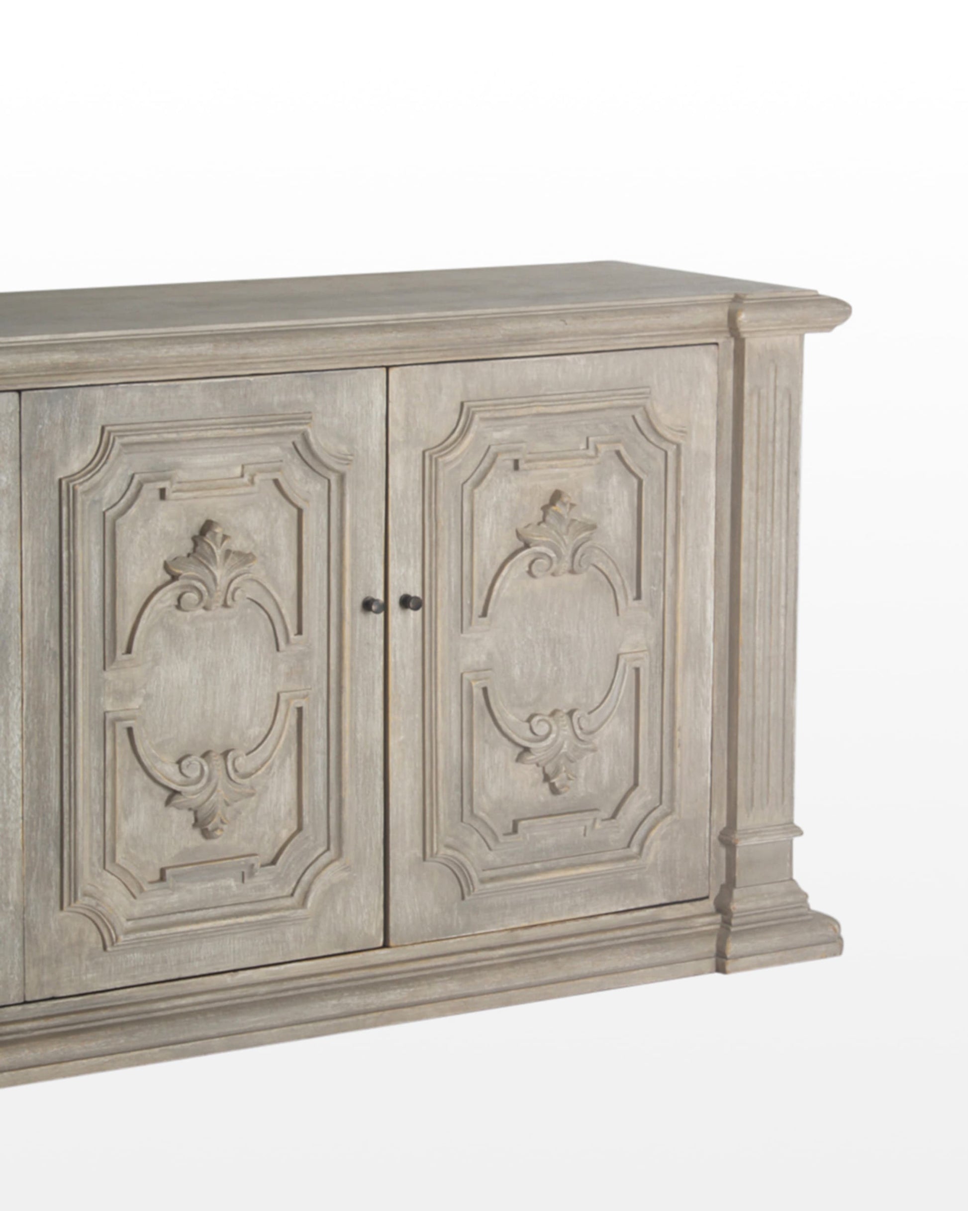 Buffet Bastille Extra Large Wood Credenza-Sideboards-Peninsula Home-LOOMLAN