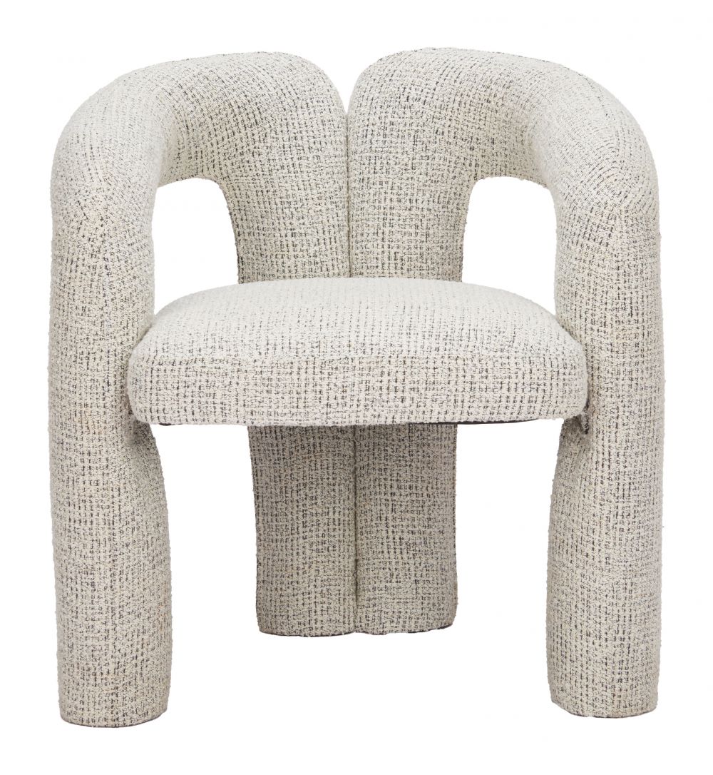 Zuo Modern Buis Textured Fabric Dining Chair
