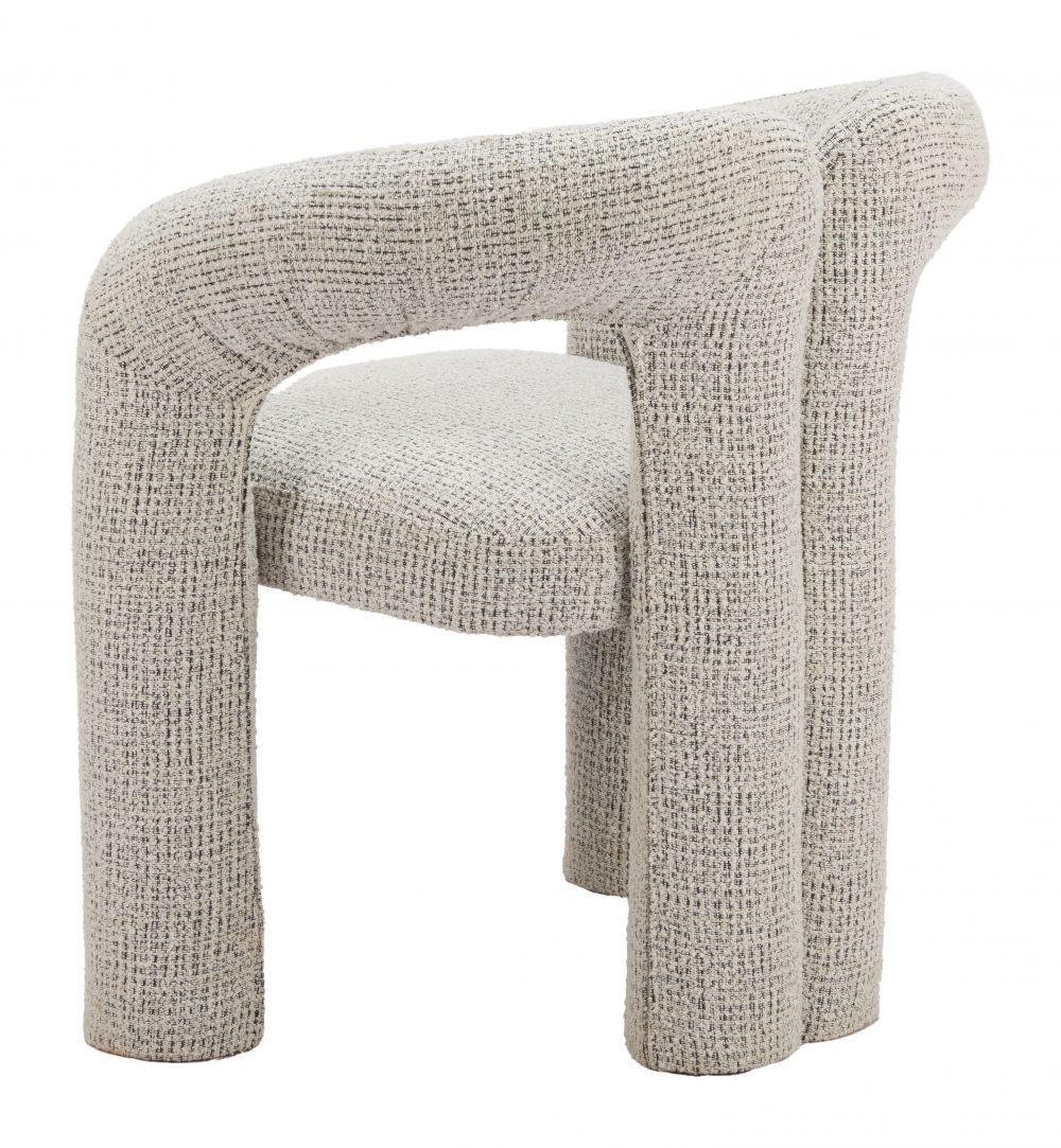 Zuo Modern Buis Textured Fabric Dining Chair