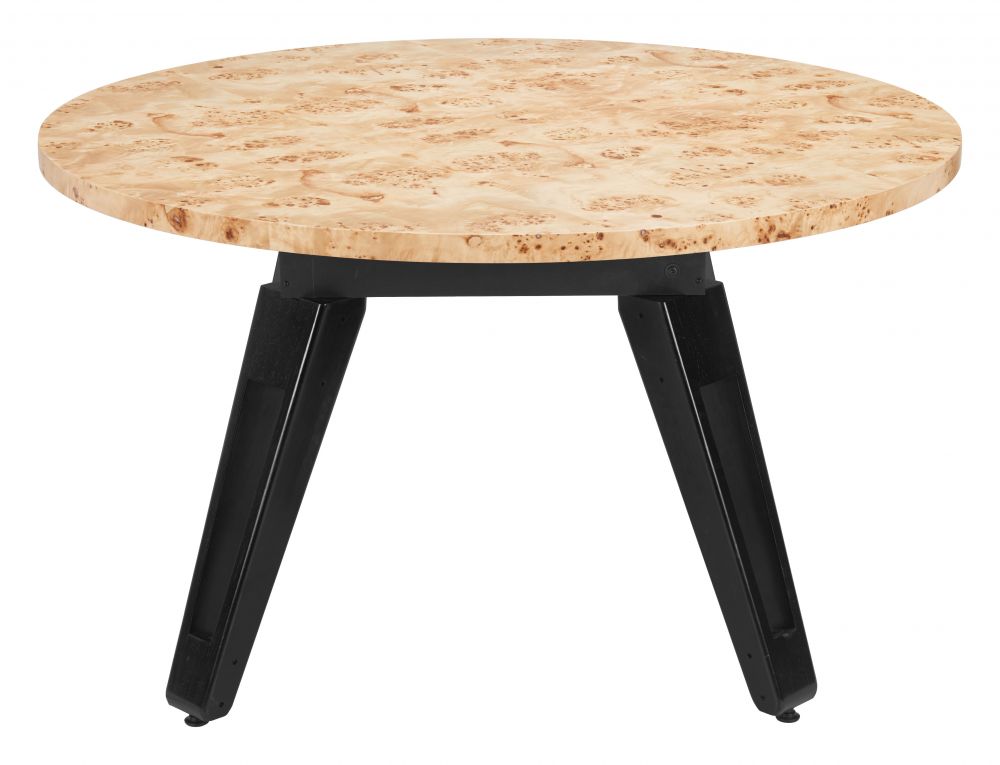Zuo Modern Burl 2 in 1 Wooden Dining Table