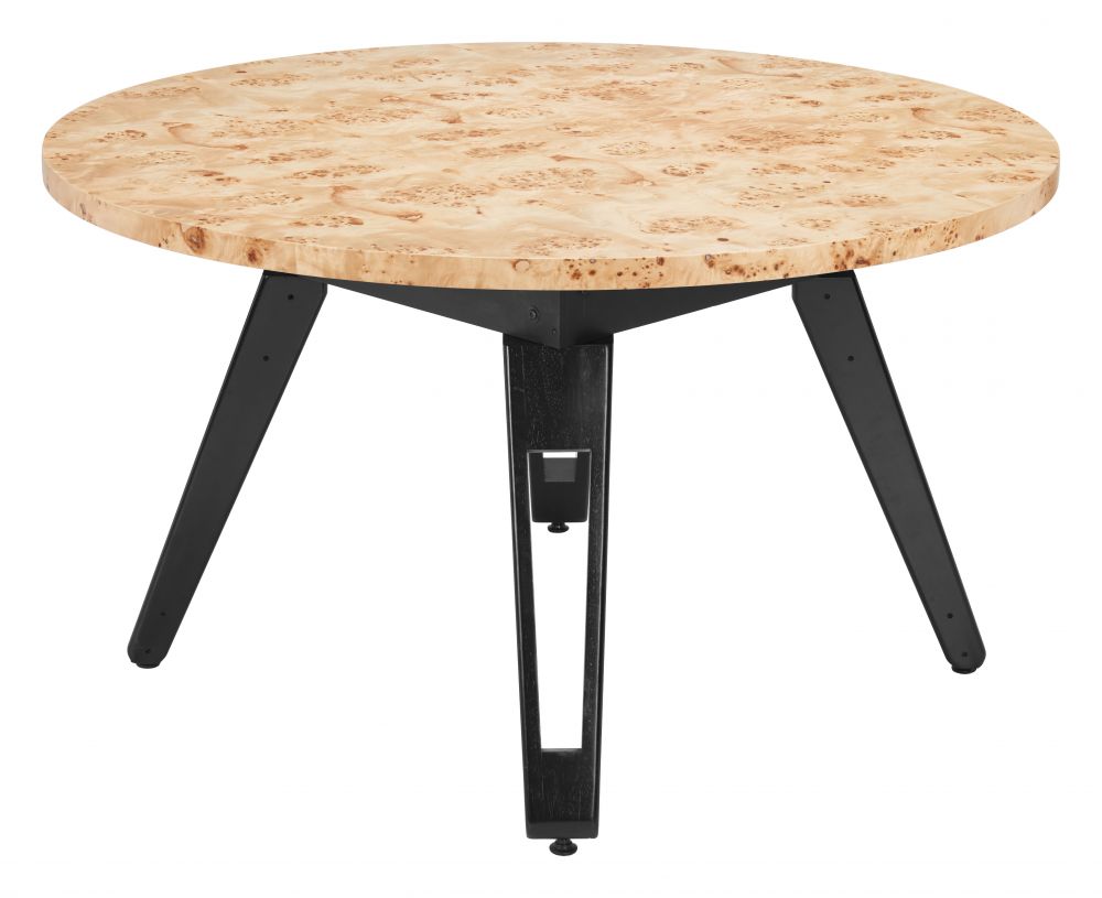 Zuo Modern Burl 2 in 1 Wooden Dining Table