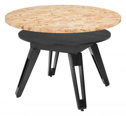 Zuo Modern Burl 2 in 1 Wooden Dining Table