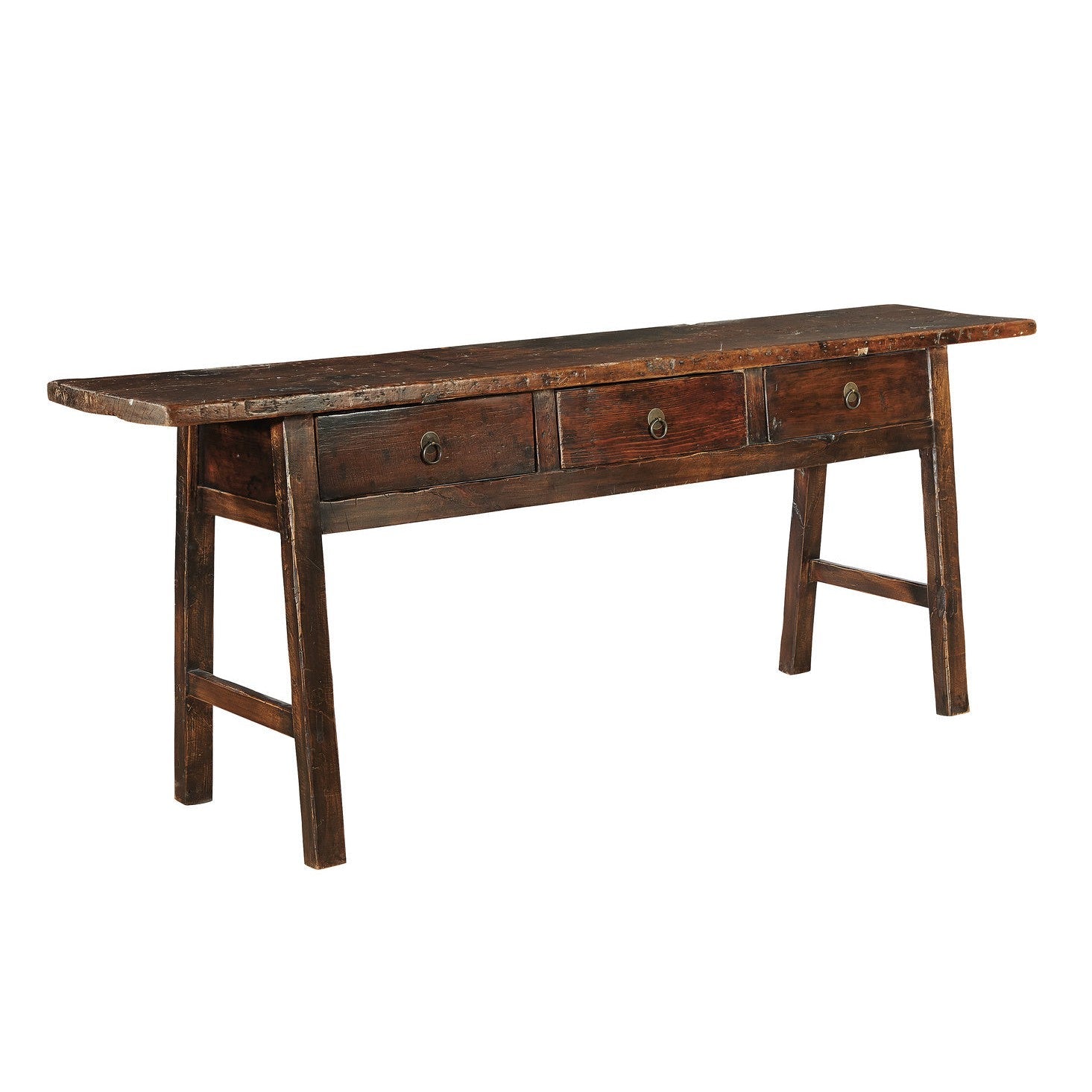 Butcher Table with Antique frames-Side Tables-Furniture Classics-Sideboards and Things