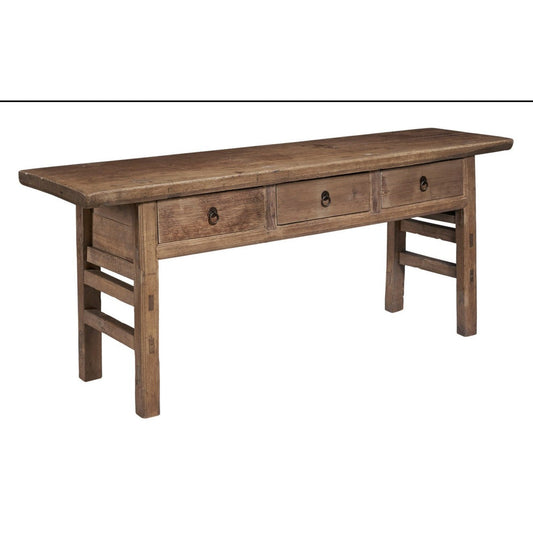 Butcher Table with three drawer-Side Tables-Furniture Classics-Sideboards and Things