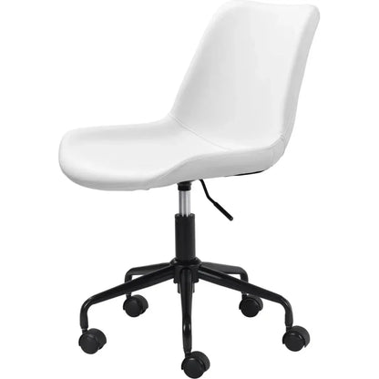Byron Office Chair White-Office Chairs-Zuo Modern-LOOMLAN