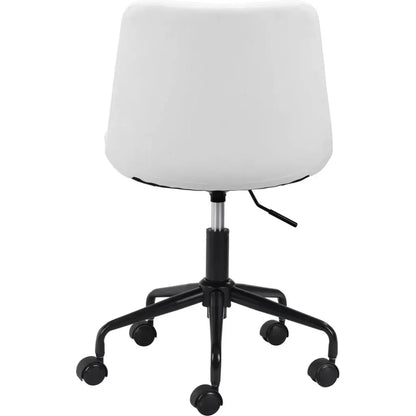 Byron Office Chair White-Office Chairs-Zuo Modern-LOOMLAN