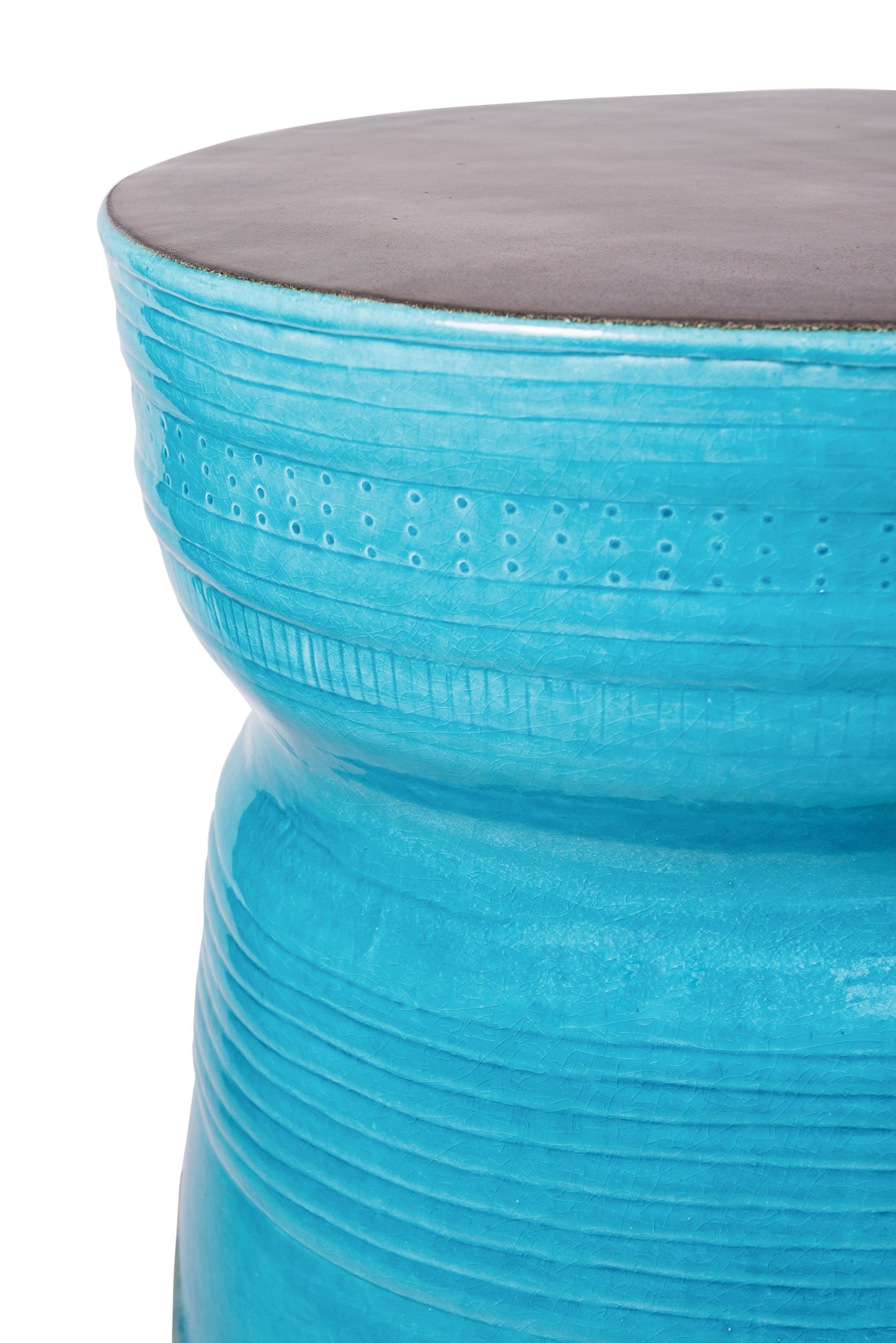 Seasonal Living Ancaris Ring Handcrafted Ceramic Patio Accent Table