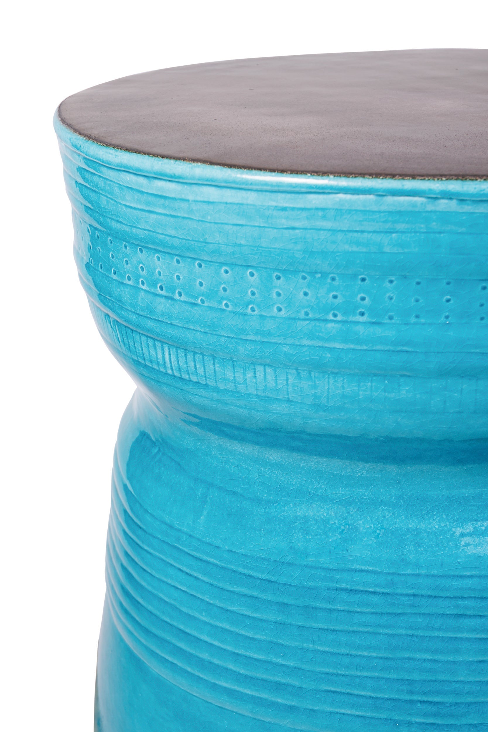 Seasonal Living Ancaris Ring Handcrafted Ceramic Patio Accent Table