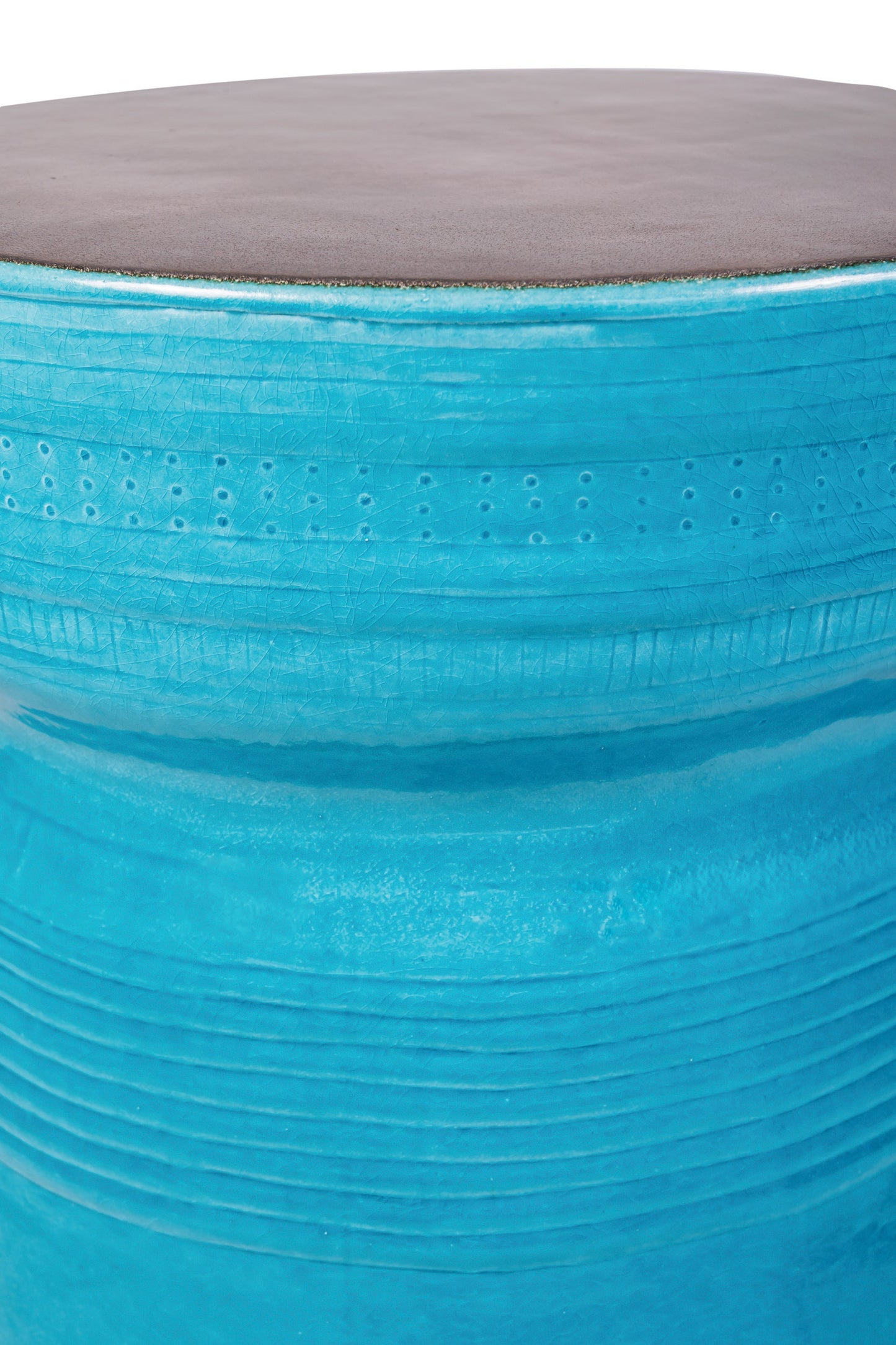 Seasonal Living Ancaris Ring Handcrafted Ceramic Patio Accent Table