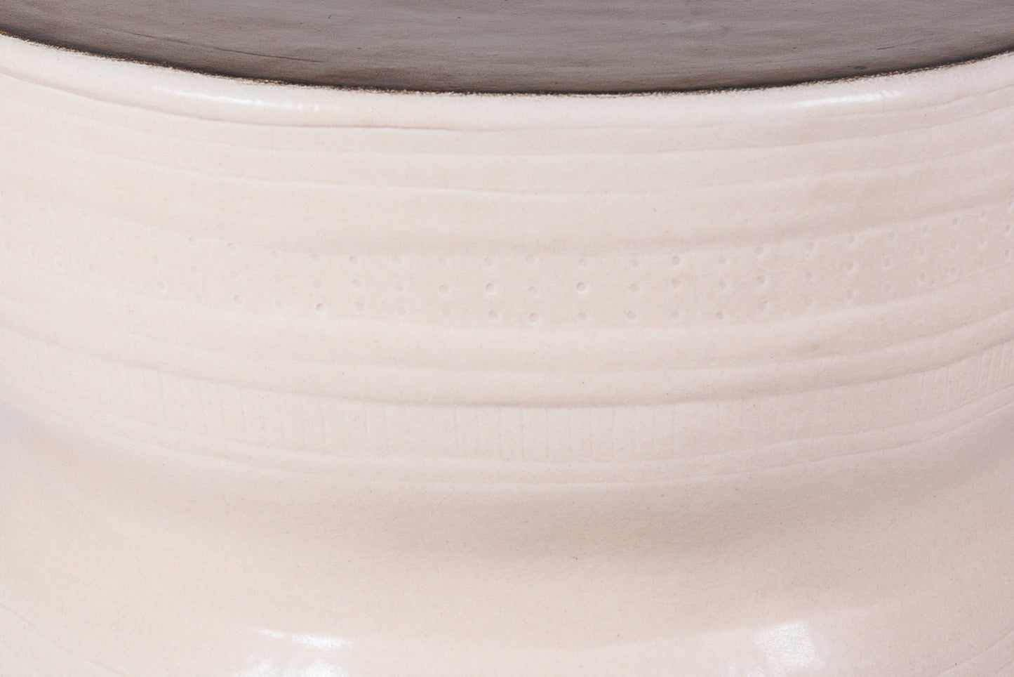 Seasonal Living Ancaris Ring Handcrafted Ceramic Patio Accent Table