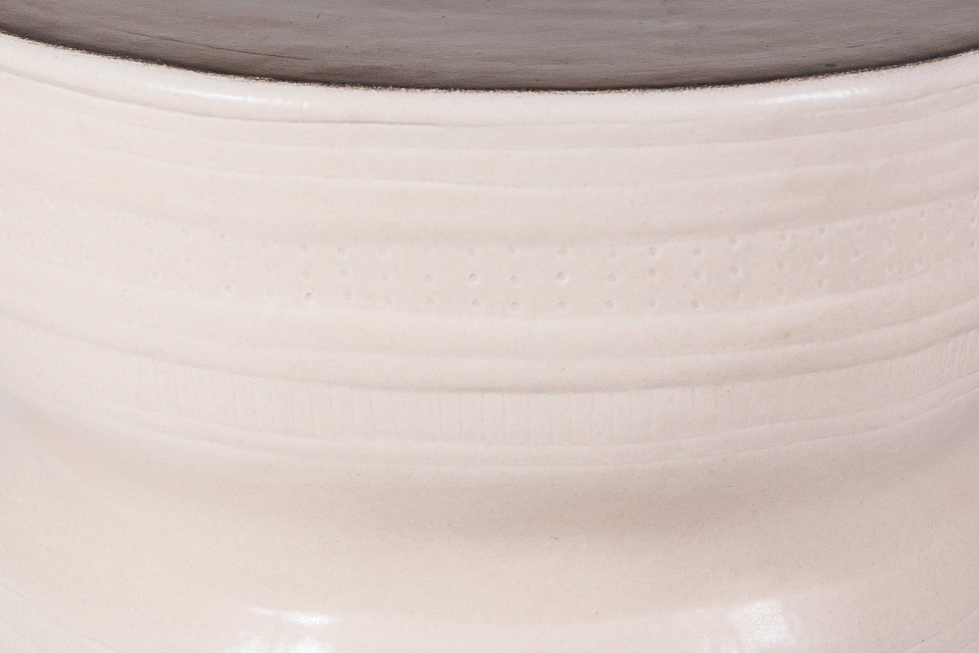 Seasonal Living Ancaris Ring Handcrafted Ceramic Patio Accent Table