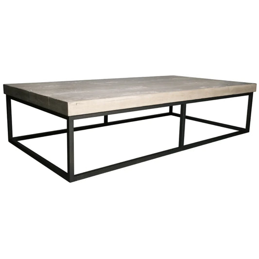 Marin Wooden Rectangular Coffee Table