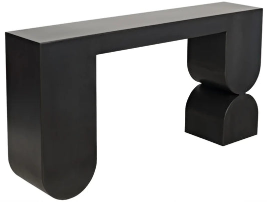 Mark Steel Rectangular Console Table