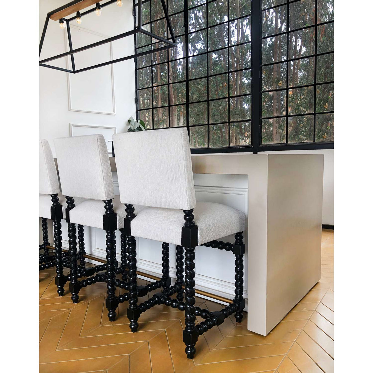 Peninsula Home Cordoba Performance Fabric Counter Stool
