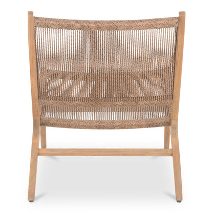 Palma Teak Weather-Resistant Outdoor Lounge Chair