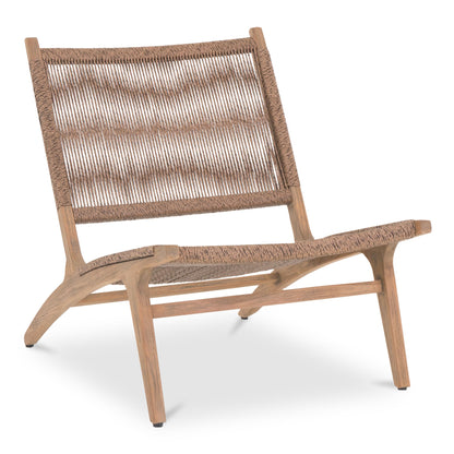 Palma Teak Weather-Resistant Outdoor Lounge Chair
