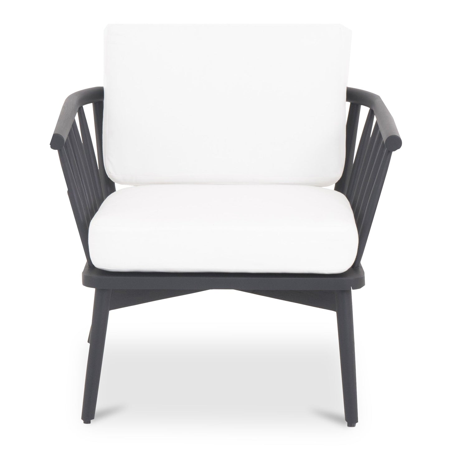 Wren Solid Teak Frame Outdoor Lounge Chair