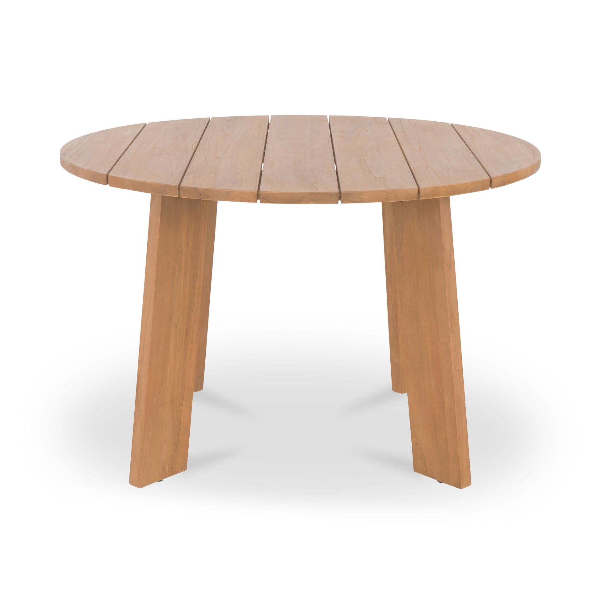 Moe's Home Delta Teak Round Outdoor Dining Table