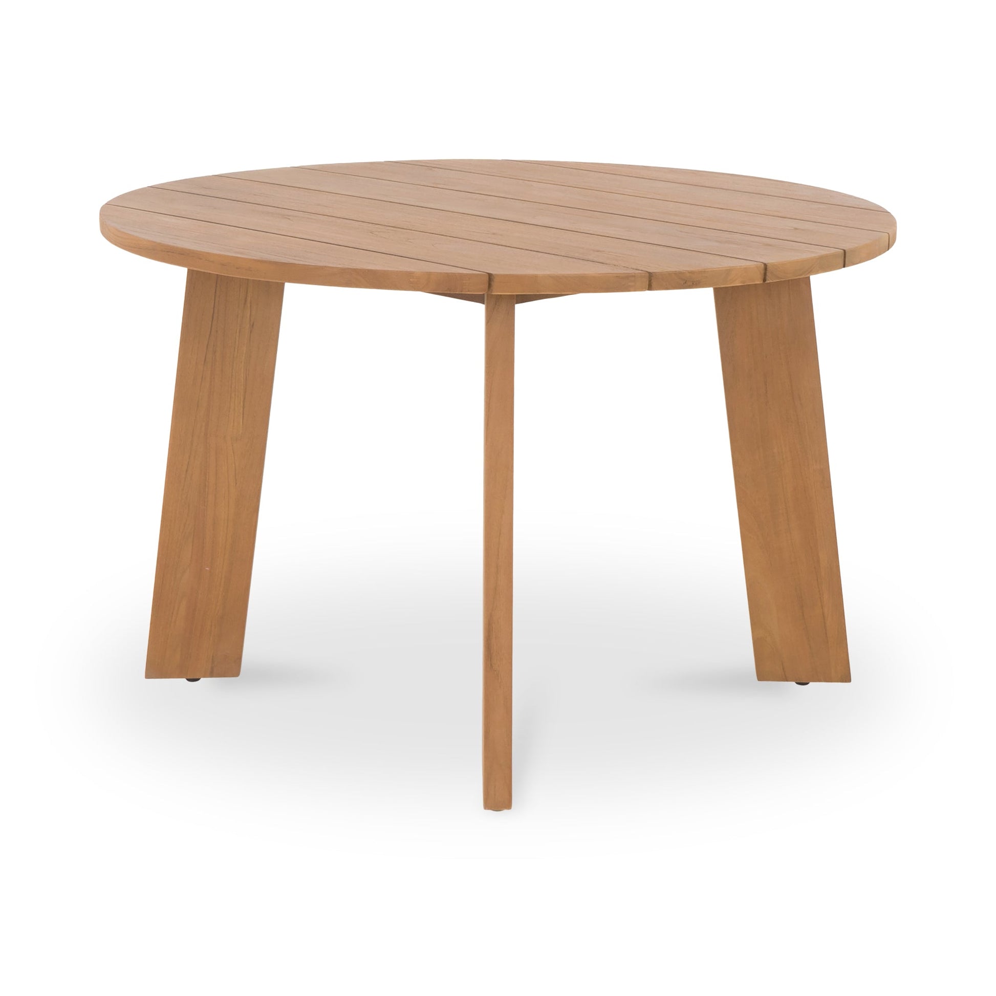 Moe's Home Delta Teak Round Outdoor Dining Table