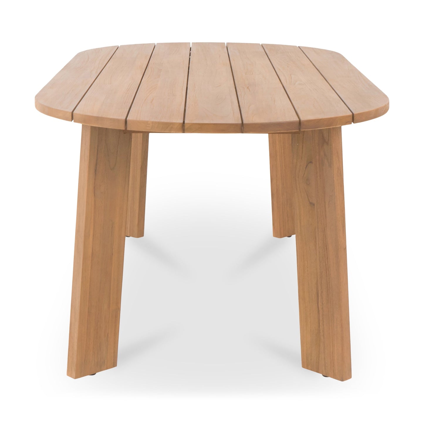 Delta Oval Teak Outdoor Dining Table