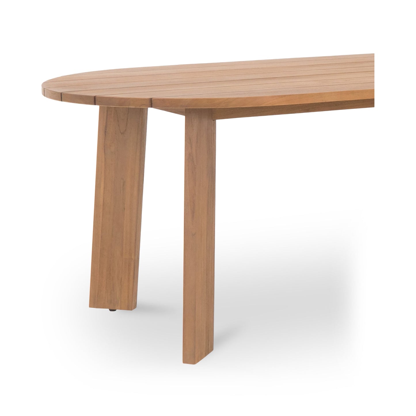 Delta Oval Teak Outdoor Dining Table