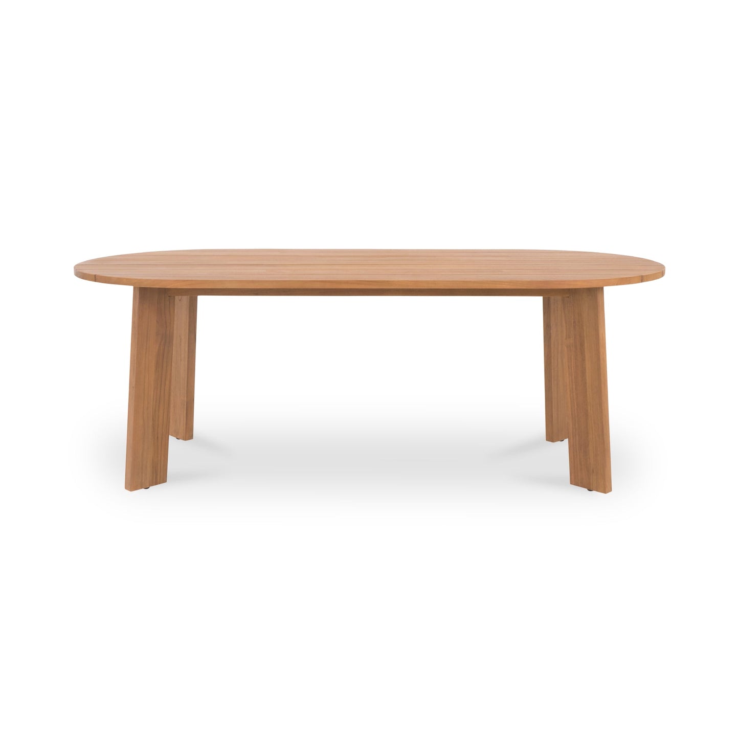 Delta Oval Teak Outdoor Dining Table