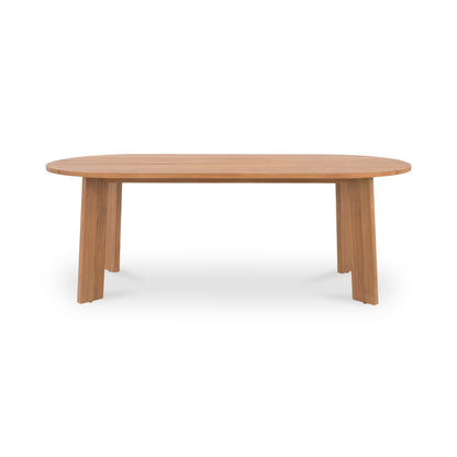 Delta Oval Teak Outdoor Dining Table