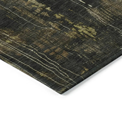 LOOMLAN Rugs Caelion Beige Washable Indoor-Outdoor Rug