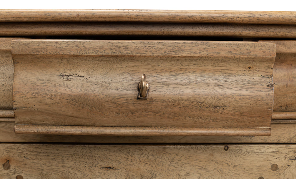 Cafe Au Lait Buffet Driftwood Finish-Sideboards-Sarreid-LOOMLAN