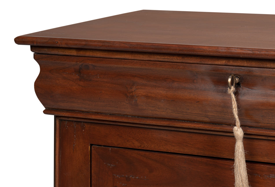 Cafe Au Lait Buffet Walnut-Sideboards-Sarreid-LOOMLAN