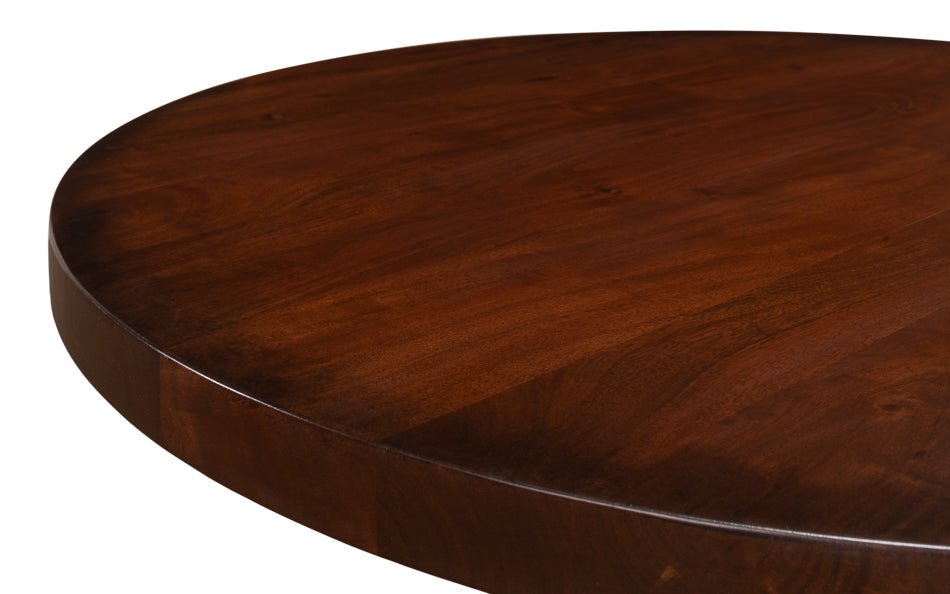 Cafe Round Bistro Table-Dining Tables-Sarreid-LOOMLAN