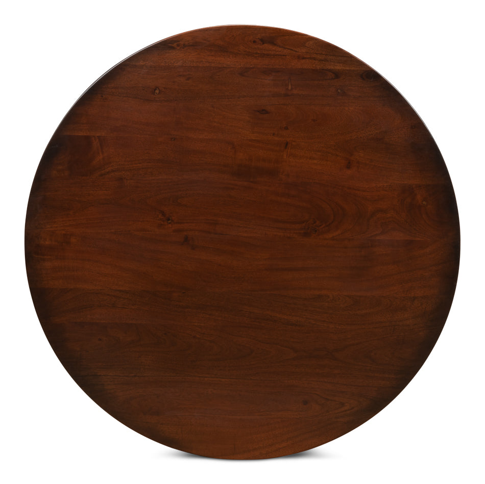 Cafe Round Bistro Table-Dining Tables-Sarreid-LOOMLAN