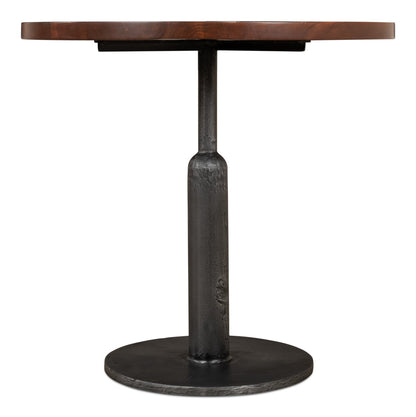 Cafe Round Bistro Table-Dining Tables-Sarreid-LOOMLAN