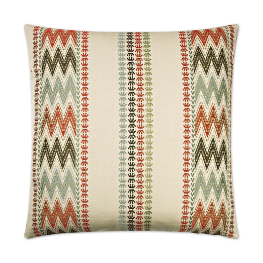 D.V. Kap Caftan Multi Color Throw Pillow With Insert