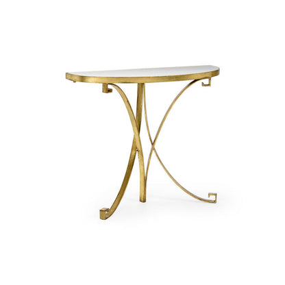Chelsea House Cain Mirrored Top Console Table