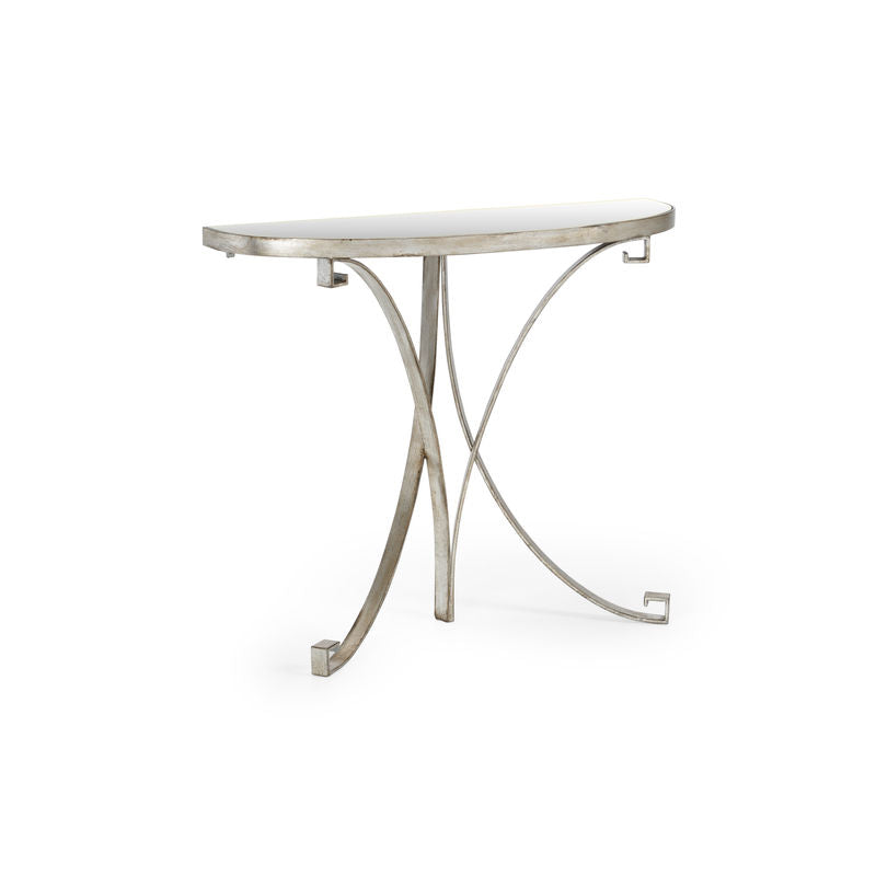 Chelsea House Cain Mirrored Top Console Table