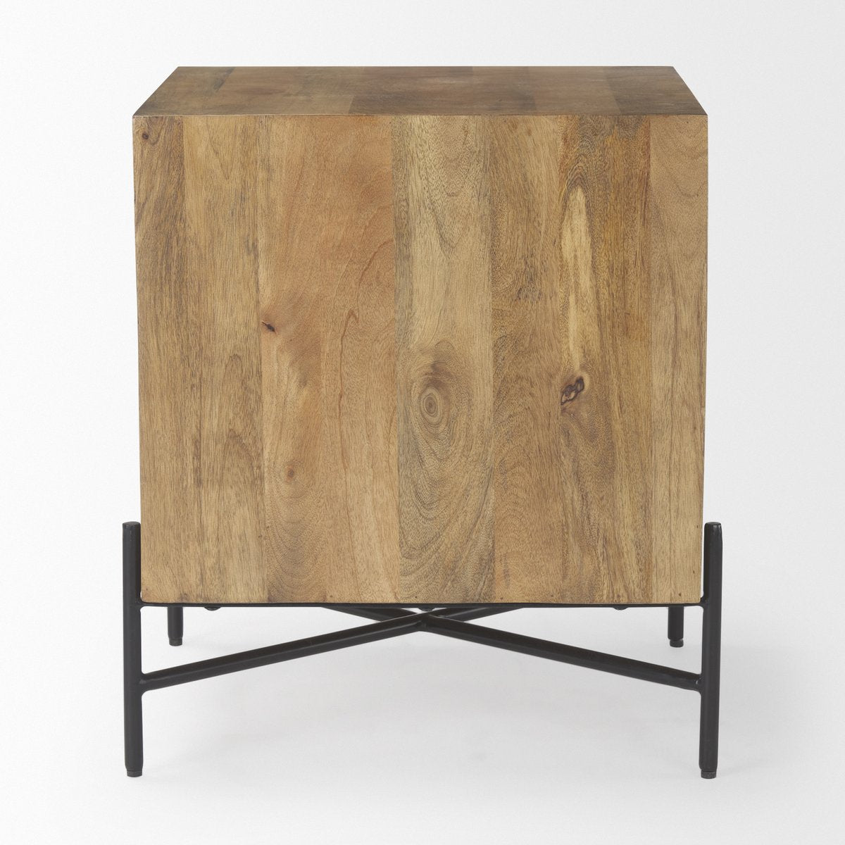 Mercana Cairo Two Drawers Wooden Accent Cabinet