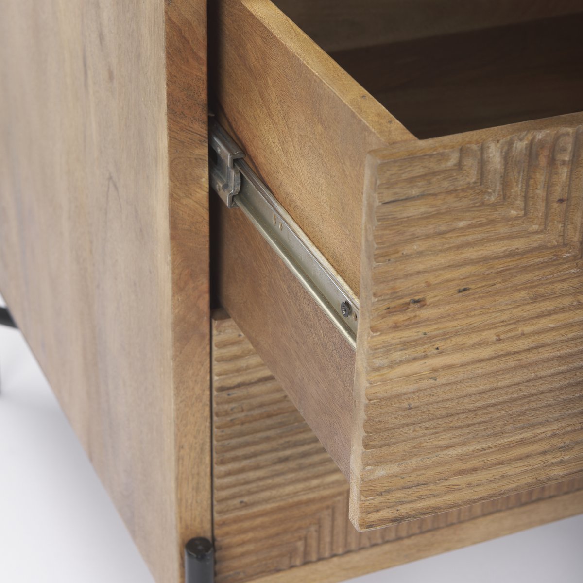 Mercana Cairo Two Drawers Wooden Accent Cabinet
