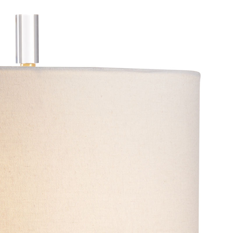 Wildwood Calacatta Gold Bottle Styled Glass Table Lamp