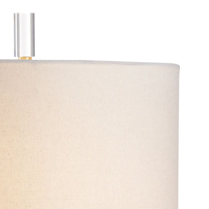 Wildwood Calacatta Gold Bottle Styled Glass Table Lamp