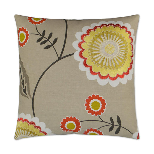 D.V. Kap Caladium Multi Color Throw Pillow Insert
