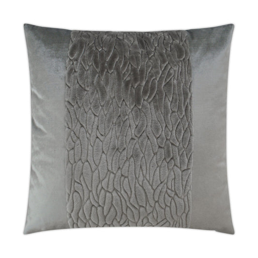 D.V. Kap Callard Band Grey Throw Pillow With Insert