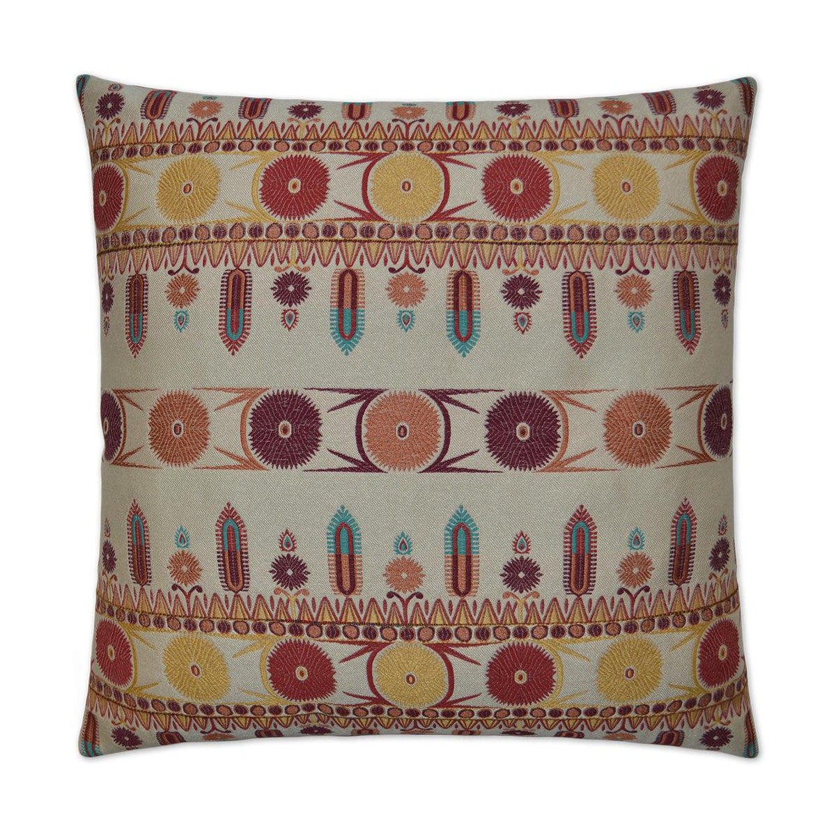D.V. Kap Calliope Red Throw Pillow With Insert